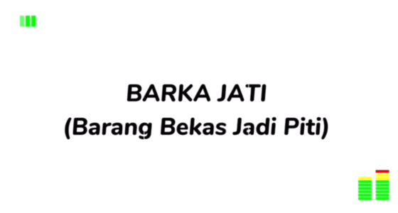 Video Inovasi BARKA JATI (Barang Bekas Jadi Piti)